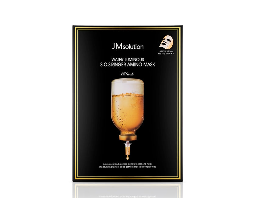 JM SOLUTION WATER LUMINOUS SOS RINGER AMINO MASK 10EA Korean Skincare ...