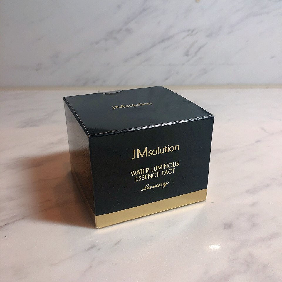 JM Solution Water Luminous Essence Pact Luxury No.21 16g (with refill 16g)