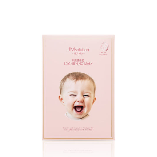 JM SOLUTION MAMA PURENESS BRIGHTENING MASK 10pcs