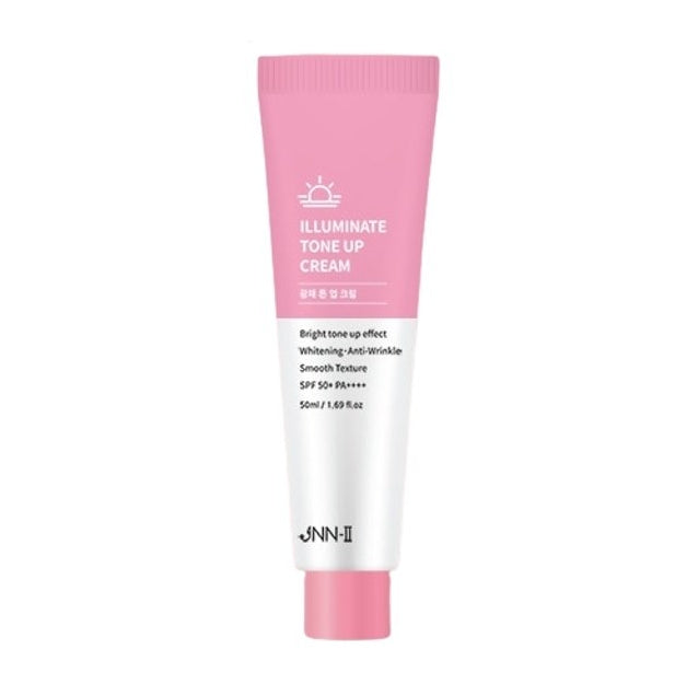 JNN-II JNN2 Illuminate Tone Up Creams 50ml SPF 50+ PA+++ Skincare Anti Wrinkles Brightening Whitening Facial Sunscreens Makeup Base