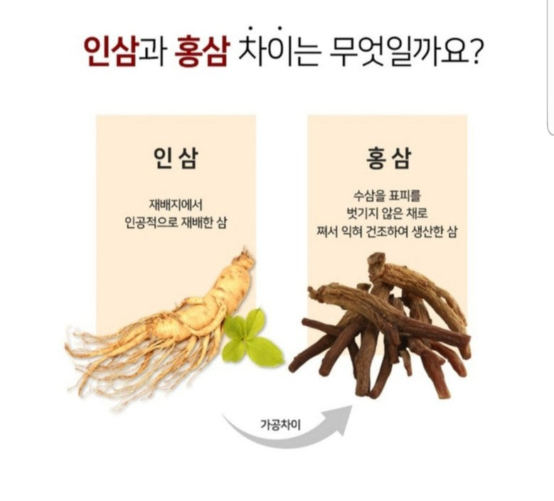 6 Years Old Korean Taekuk Ginseng Roots 20 Pcs 600g Panax Can Gifts