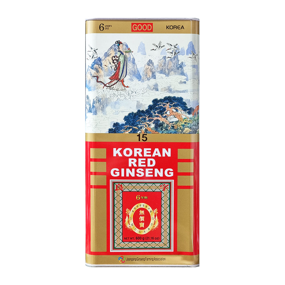 6 Year Korean Red Ginseng Roots 19 Pcs 600g Special Heaven Grade Panax