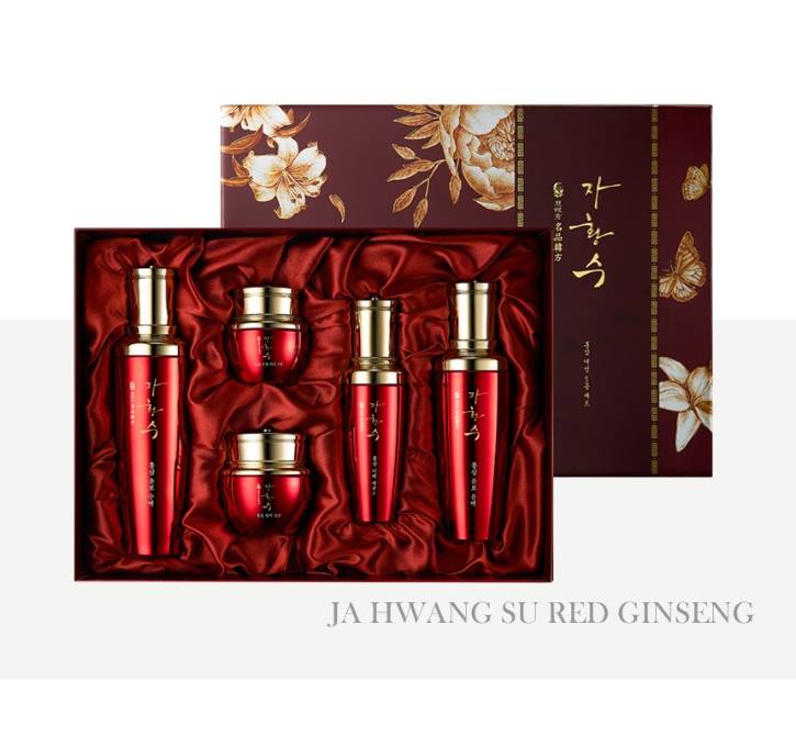 JAHWANGSU Red Ginseng 5 Sets Whitening wrinkle Oriental medicine