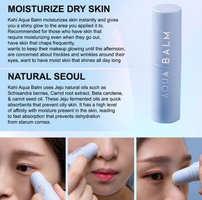 KAHI Aqua Balm Sunscreen Sunstick Moisture Skin Care Glow Wrinkles
