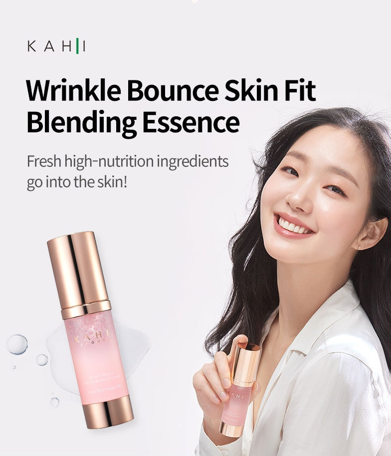 KAHI Wrinkle Bounce Skin Fit Blending Essence 30ml Pores Tightening