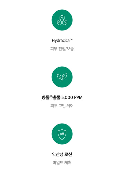 Kineff Hydracica Lotion 100ml Sensitive Skincare pH Trouble Teatree Centella Eoseongcho