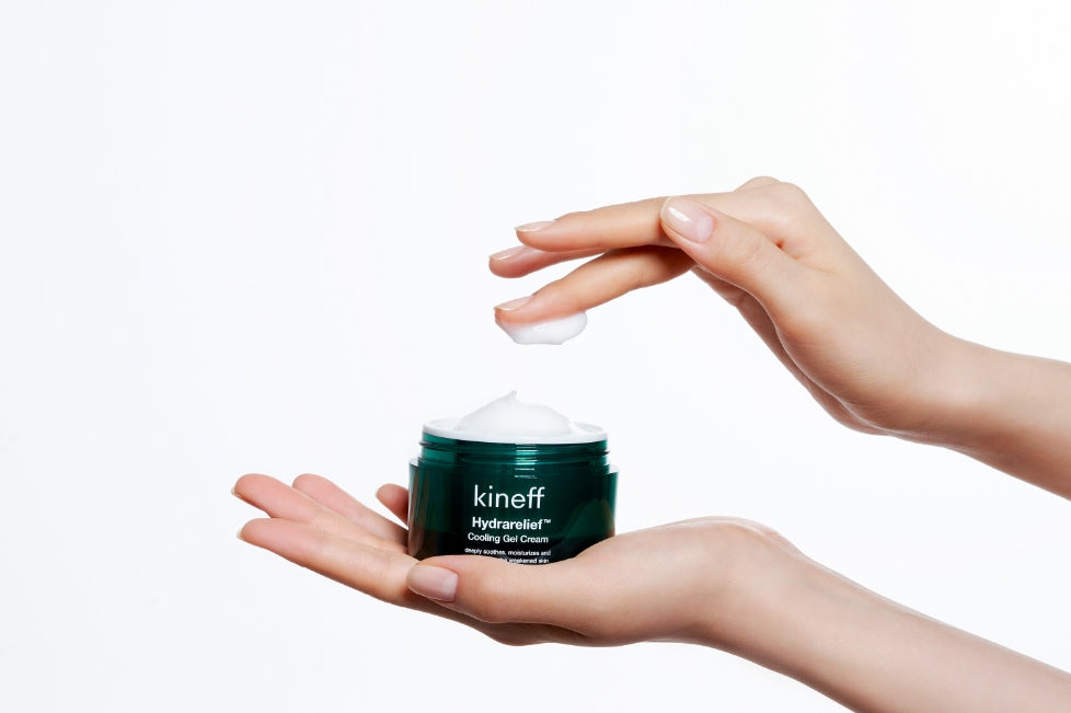 Kineff Hydrarelif Cooling Gel Cream 50ml Skincare Trouble Moisture Soothing Centella Teatree