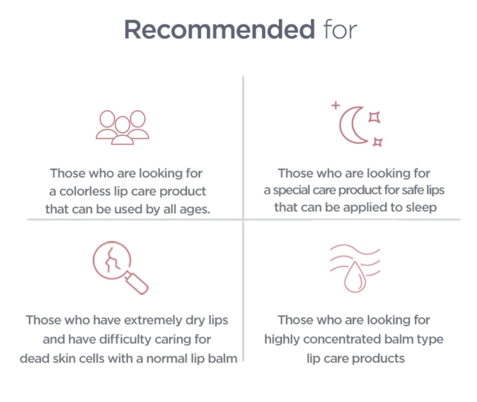 KLAVUU Nourishing Care Lip Sleeping Pack 20g Skincare Dry Lip Nutrition Beauty Cosmetics