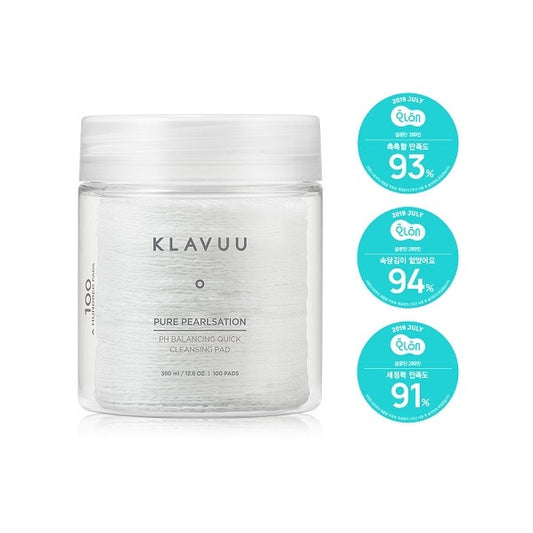 KLAVUU PURE PEARLSATION CLEANSING PAD (100 PADS)