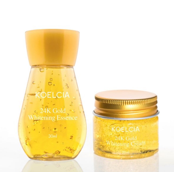 Koelcia 24K Gold Whitening Cream 20ml Essence 30ml Set wrinkles moist