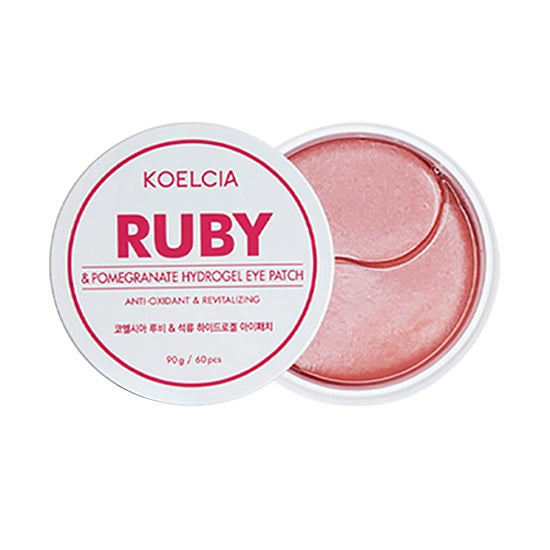 KOELCIA Ruby & Pomegranate Hydrogel Eye Patch 60pcs Anti-Oxidant