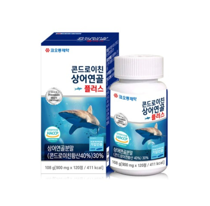 KOLON Chondroitin Shark Cartilage Plus 120 Tablets Health Care Supplements Joint Vitamins Boswellia Gifts