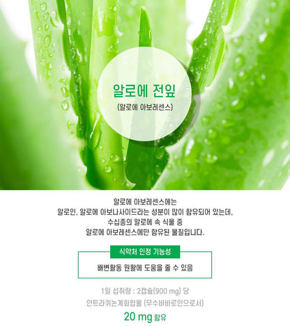 Probiotics Aloe Zinc Capsules Health Supplements Supports Digestive