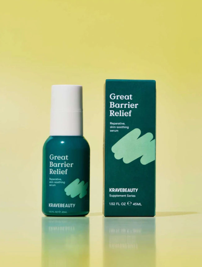 KRAVE Great Barrier Relief 45ml skin soothing serum protection damaged Facial