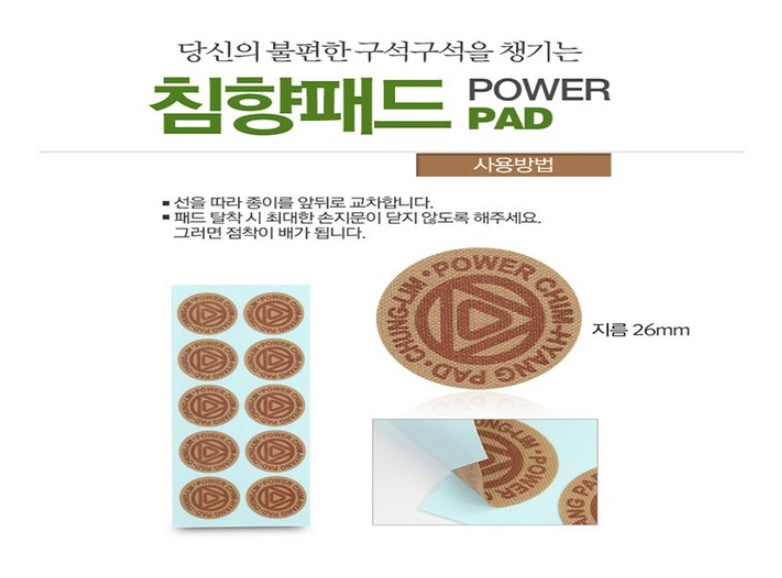 Aloeswood Medicated Pain Relief Patches Small Coin Size Korean Body Wrist Waist Ankle Knee Health