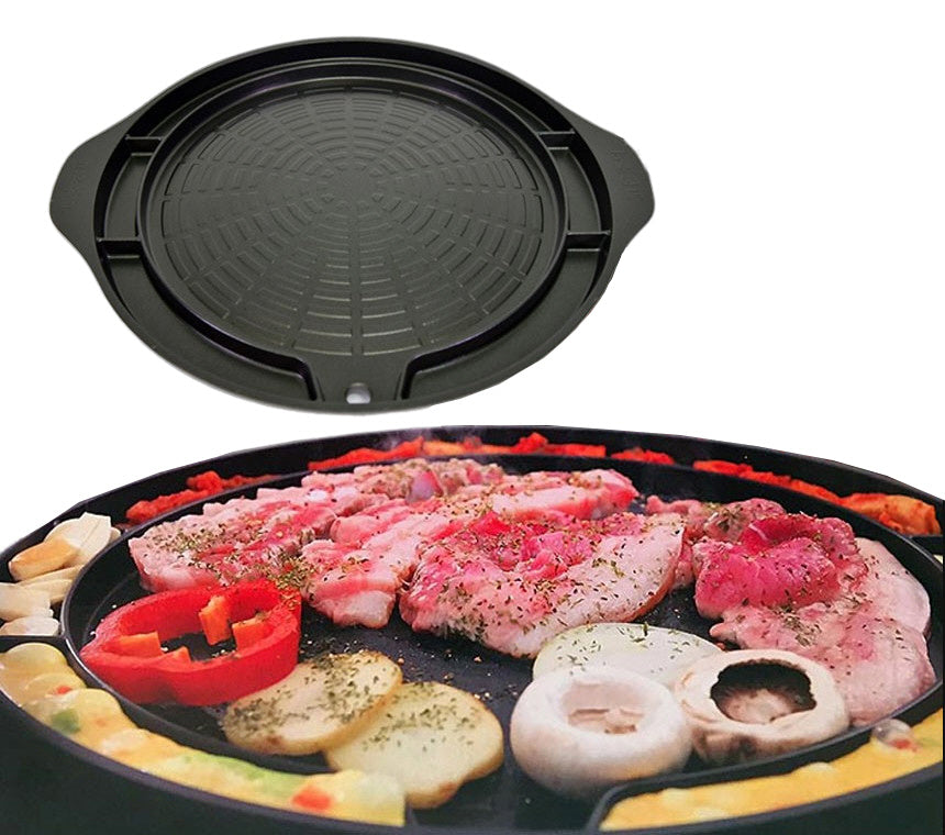 Ecostar Korean bbq Grill Plate Cookingware Titanium Coating Barbecue Pan