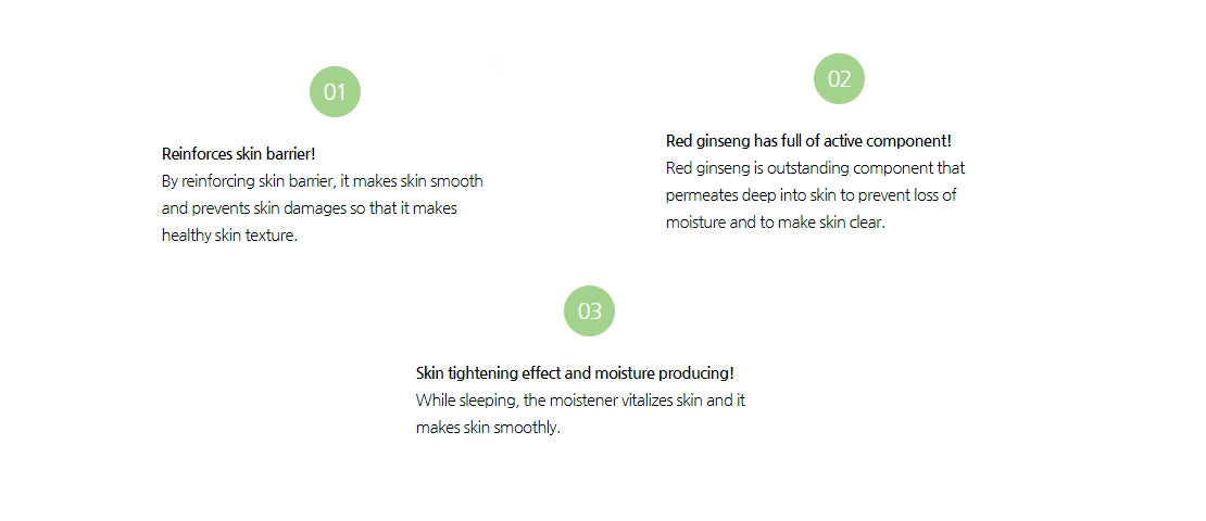 Gold My Jin Korea Red Ginseng Sleeping Pack 50ml Skin Barrier Moisture Tightening