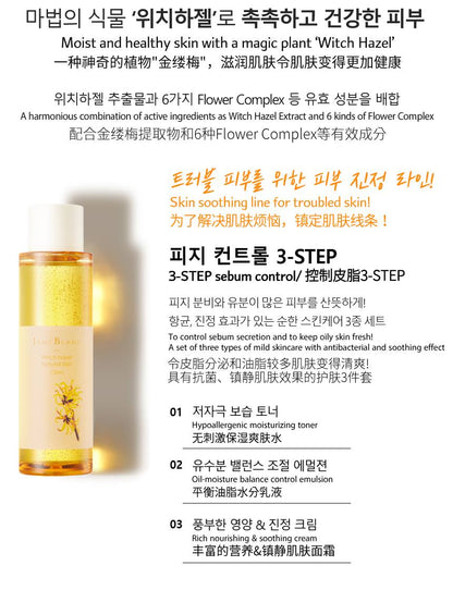 JANT BLANC Witch Hazel Natural 3 Sets soothing sebum Moisturizing