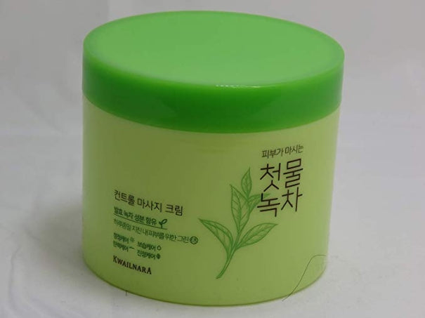 KWAILNARA Green Tea Control Massage Cream 300g Korean Cosmetics Skin