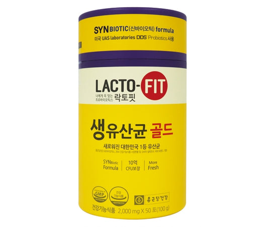 LACTO-FIT Lactobacillus Gold Health 100g Health Food Probiotics bowel