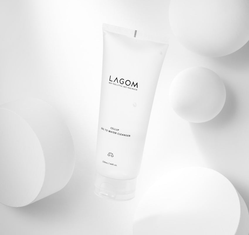 LAGOM Cellup Gel To Water Cleanser 220ml Face Skincare Pores Moisture