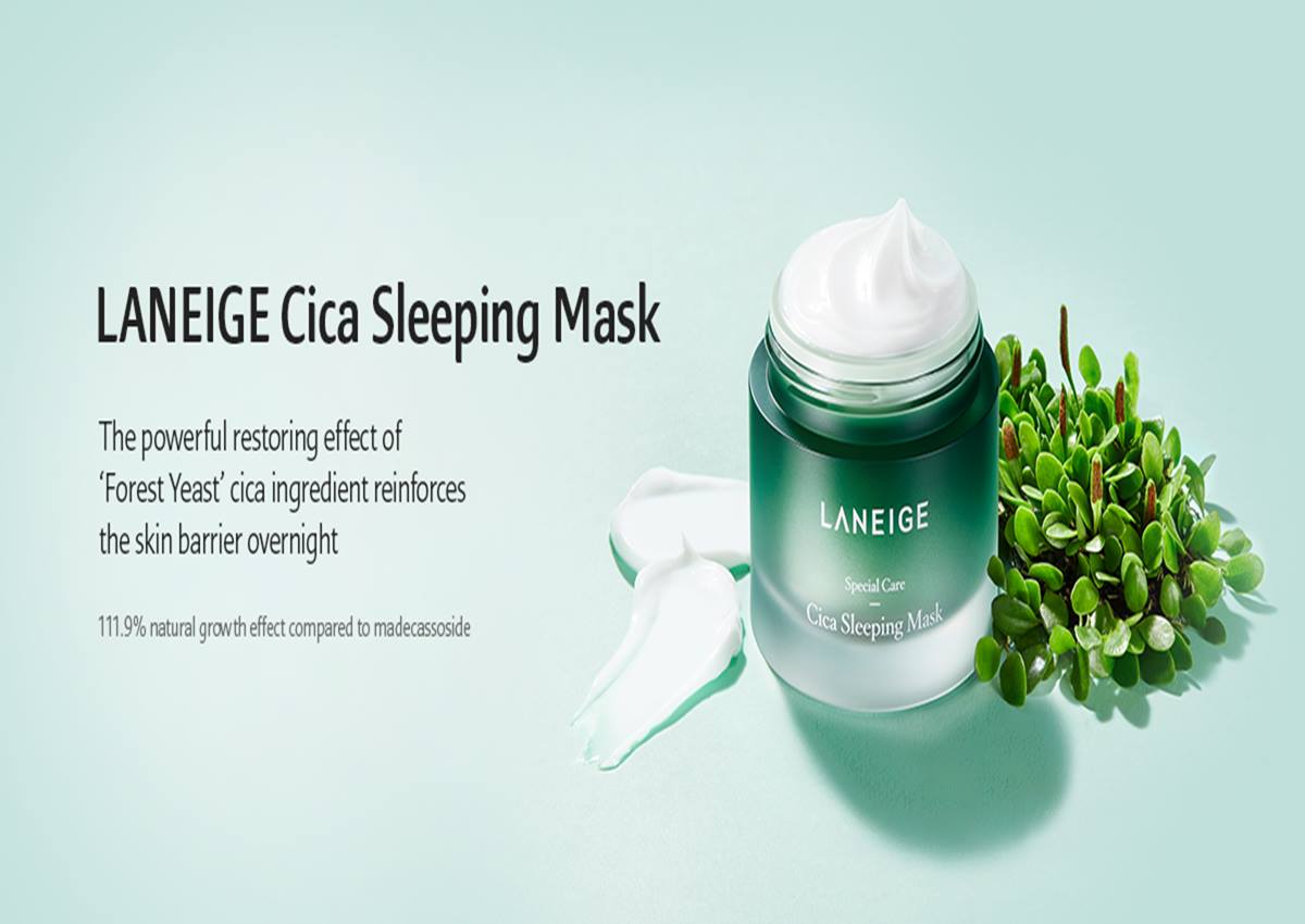 LANEIGE Cica Sleeping Masks Skin care Cosmetics Beuaty Moisturizing