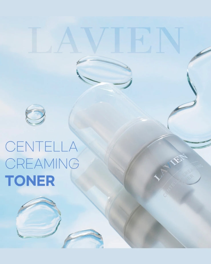 LAVIEN Centella Creaming Toner Refill 400ml Anti Aging Wrinkles Skincare Moisture Brightening