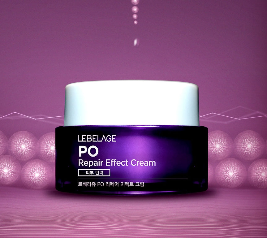 LEBELAGE PO Repair Effect Cream 50ml Korean Skincare Womens Beauty