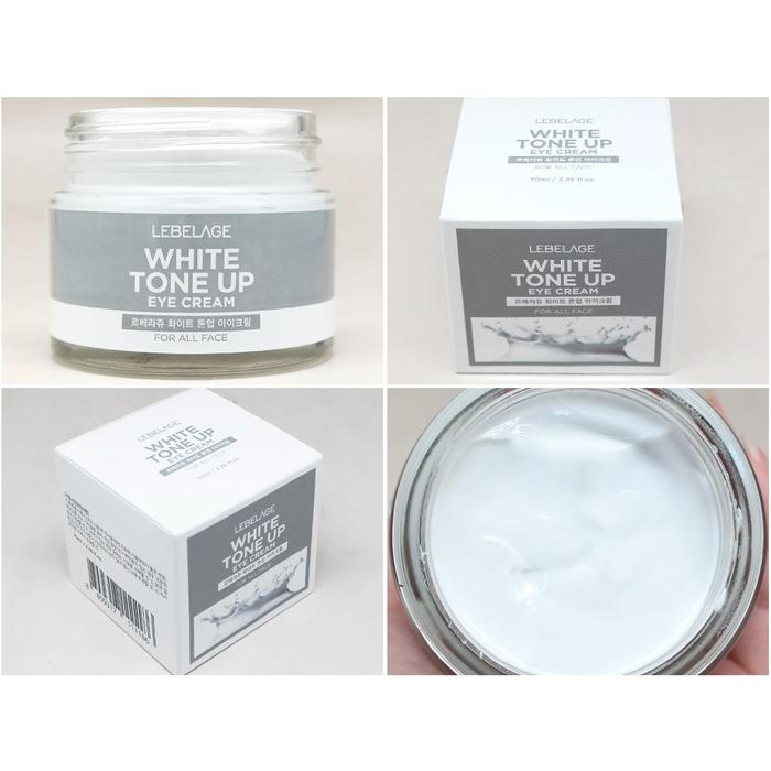 4 pcs LEBELAGE White Tone up Eye Creams 70ml moisture elasticity Beauty