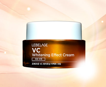 LEBELAGE VC Whitening Effect Cream 50ml Korean Skincare Womens Beauty