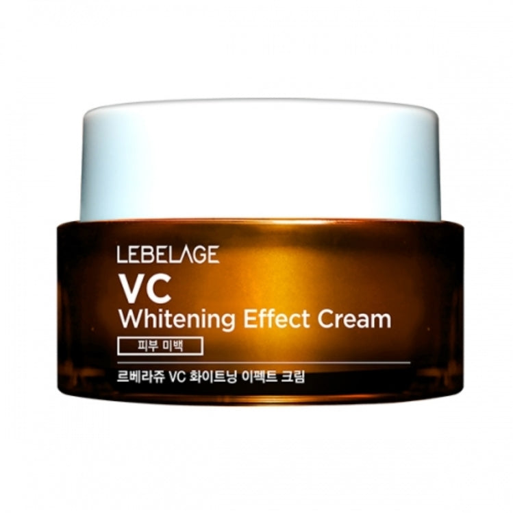 LEBELAGE VC Whitening Effect Cream 50ml Korean Skincare Womens Beauty