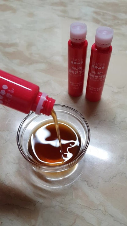 LG Hanami Collagen Ampoule 28 Bottles Health Supplements Foods Collagen Peptide Gifts