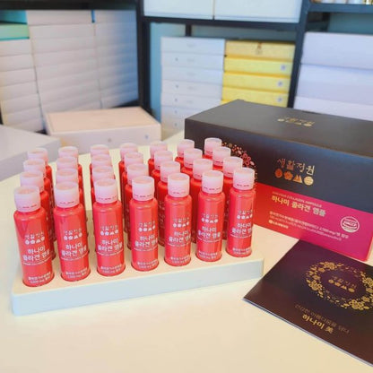 LG Hanami Collagen Ampoule 28 Bottles Health Supplements Foods Collagen Peptide Gifts