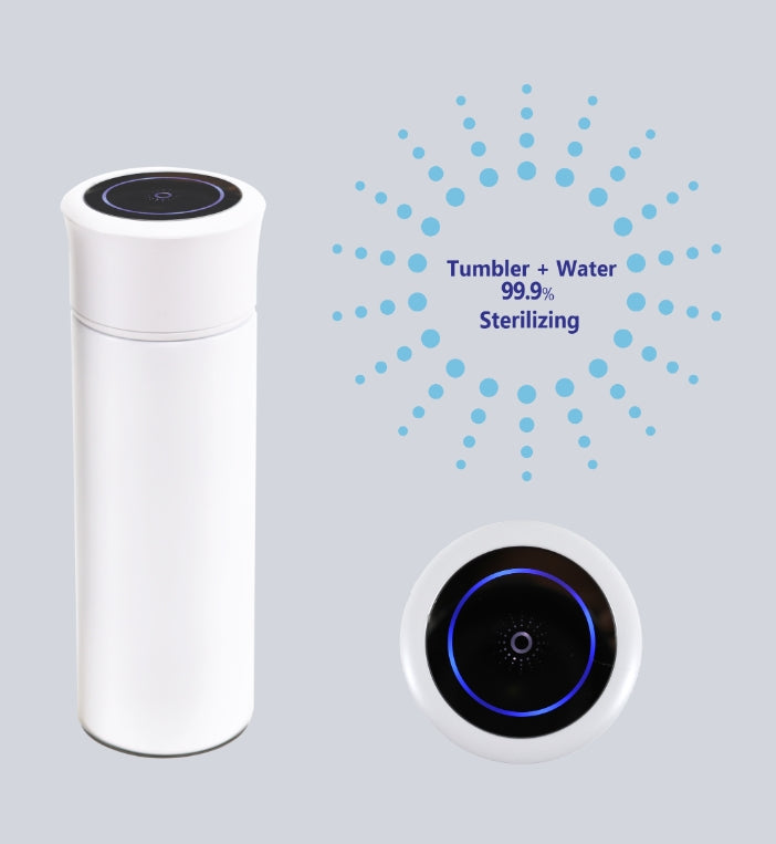 LINK UV-C Sterilizer Tumbler 350ml Odorless Tumbler Remove Bacterias