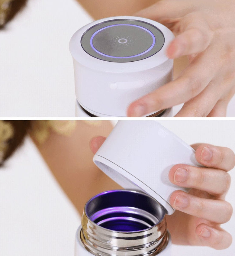 LINK UV-C Sterilizer Tumbler 350ml Odorless Tumbler Remove Bacterias