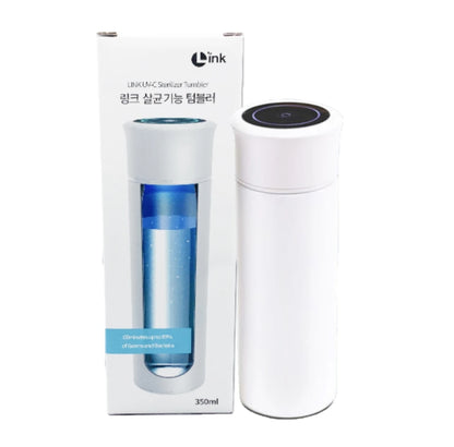 LINK UV-C Sterilizer Tumbler 350ml Odorless Tumbler Remove Bacterias