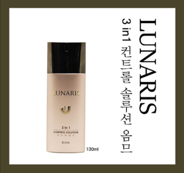 Lunaris 3 In 1 Control Solution Homme All in 1 For Men Skin Care Moist