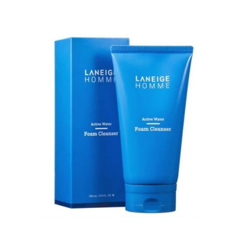 Laneige HOMME Active Water Foam Cleanser 150ml Korean Beauty Cosmetics
