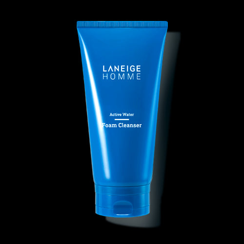 Laneige HOMME Active Water Foam Cleanser 150ml Korean Beauty Cosmetics