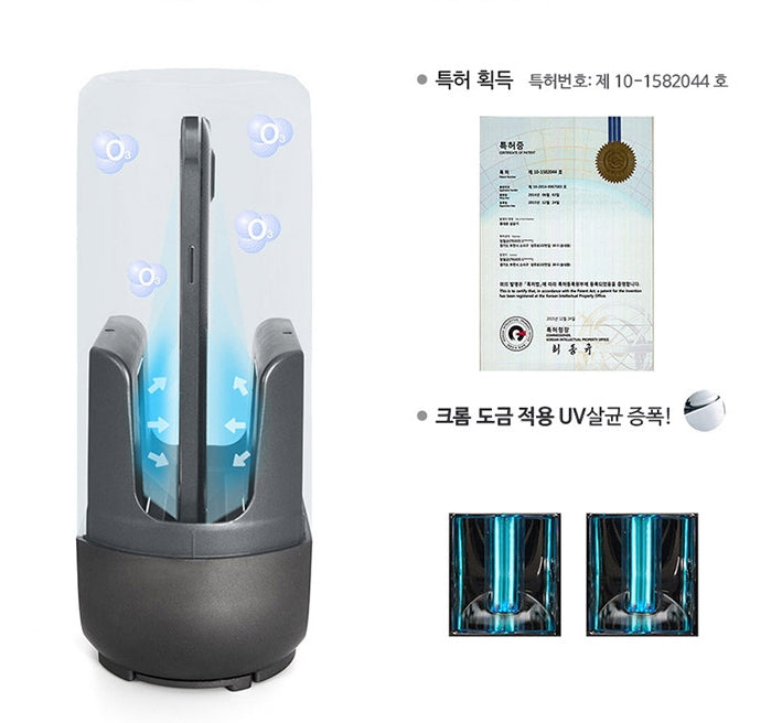 Link UV 99.9% Cell Phone Sterilzer Korea Disinfection Sterihzation USB