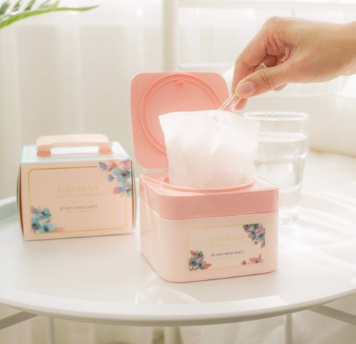 MAYBENA 30 DAYS MASK SHEET (60EA) Korean Womens Beauty