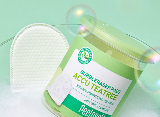 MAKEHEAL BUBBLERASER PADS ACCU TEATREE Korean Skincare Cosmetics Face