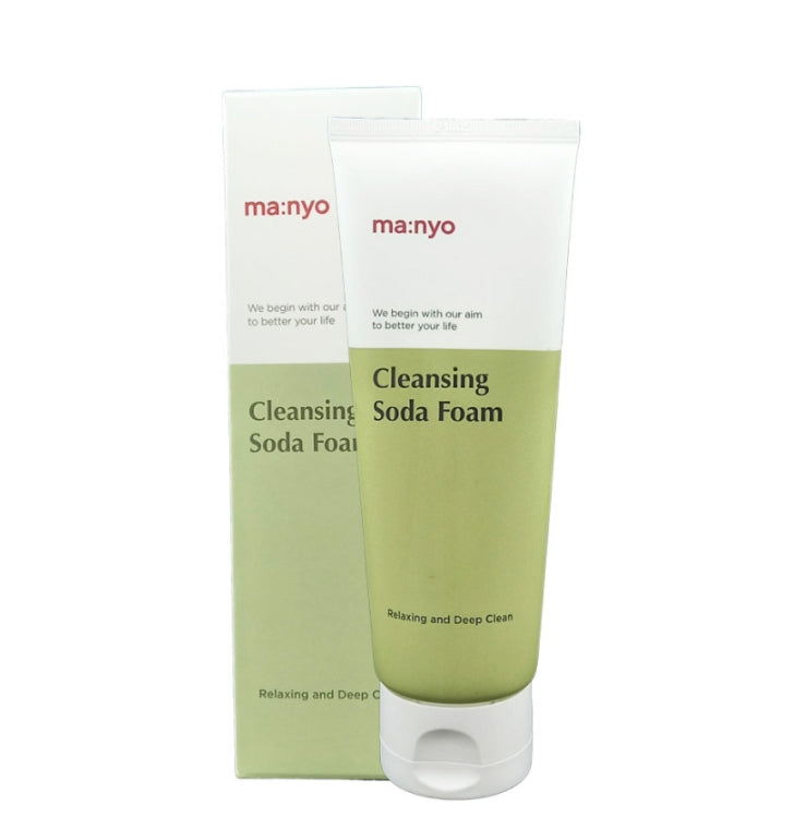 ma:nyo Deep Pore Cleansing Soda Foam 150ml Acne Pores Dry Skin Care