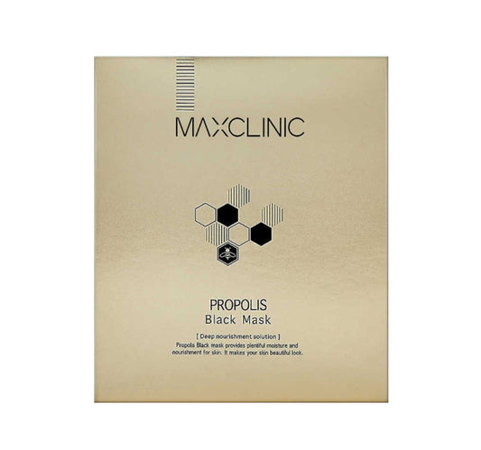 MAXCLINIC Propolis Black Mask Skin Barrier Care Elasticity Moisture