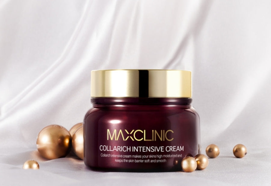 MAXCLINIC Collarich Intensive Cream 50ml Skincare Collagen Elasticity Moisture Anti Aging