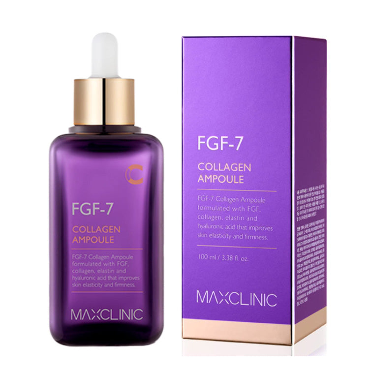 MAXCLINIC FGF-7 Collagen Ampoule 100ml Skincare Elasticity Hyaluronic Acid Anti Wrinkles Aging