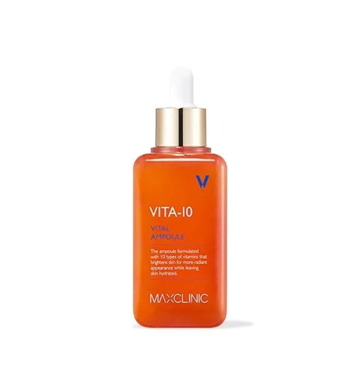 MAXCLINIC VITA-10 Vital Ampoule 100ml skin reviving Care Skintone Moisture
