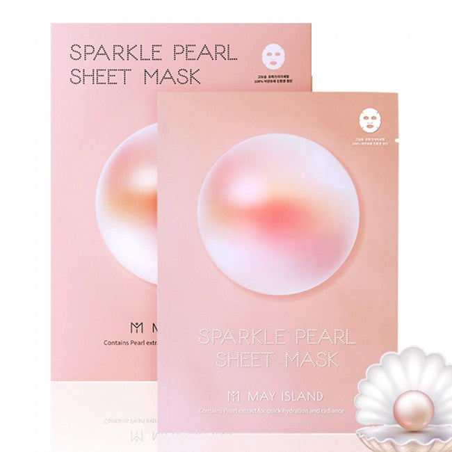 May Island Sparkle Pearl Sheet Masks 5 Sheets
