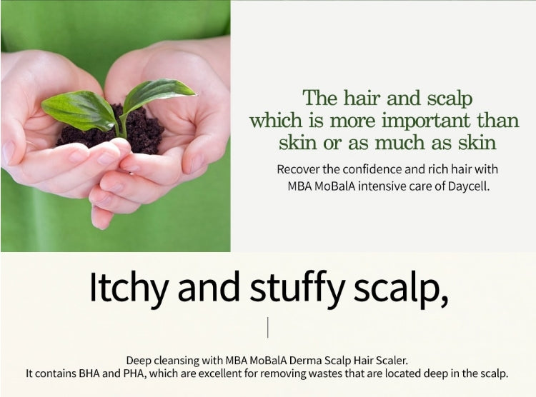 DAYCELL MBA MoBalA Derma Scalp Hair Scaler 50ml Womens Hair loss Treat