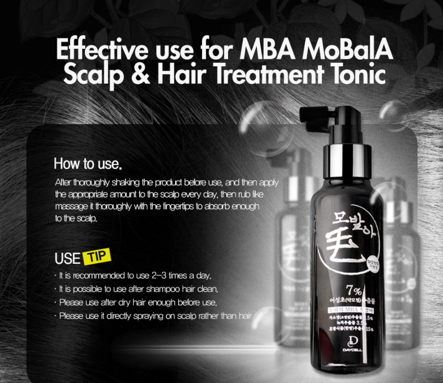 DAYCELL MBA MoBalA Scalp Hair Treatment Tonic 150ml Hair loss Korean